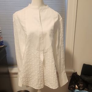 Elegant White Women's Top